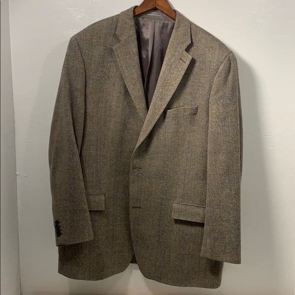Lauren Ralph Lauren Tweed wool/alpaca coat 48L